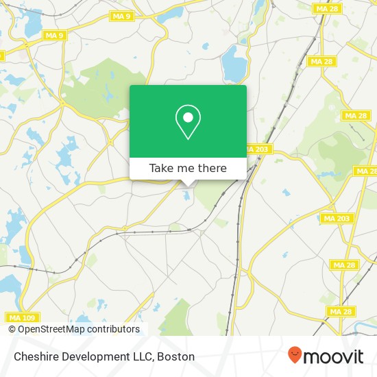 Mapa de Cheshire Development LLC