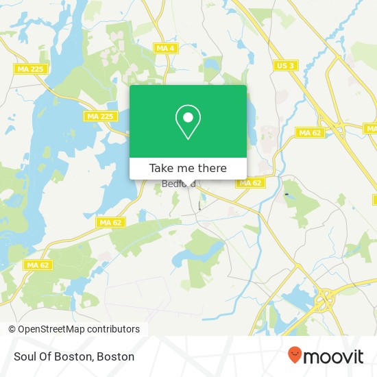 Mapa de Soul Of Boston