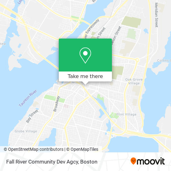 Mapa de Fall River Community Dev Agcy