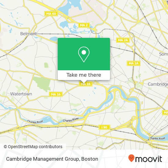 Mapa de Cambridge Management Group