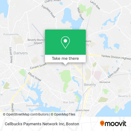 Mapa de Cellbucks Payments Network Inc