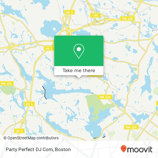 Party Perfect DJ Com map