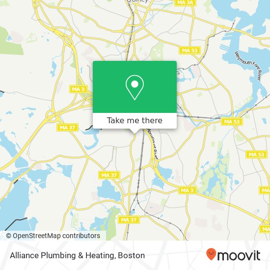 Alliance Plumbing & Heating map