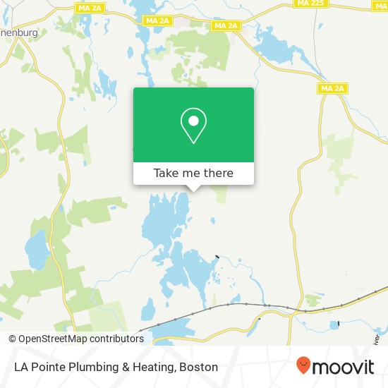 Mapa de LA Pointe Plumbing & Heating