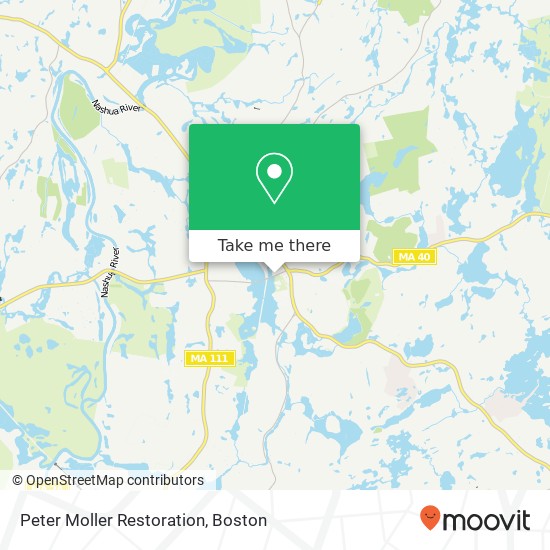 Peter Moller Restoration map