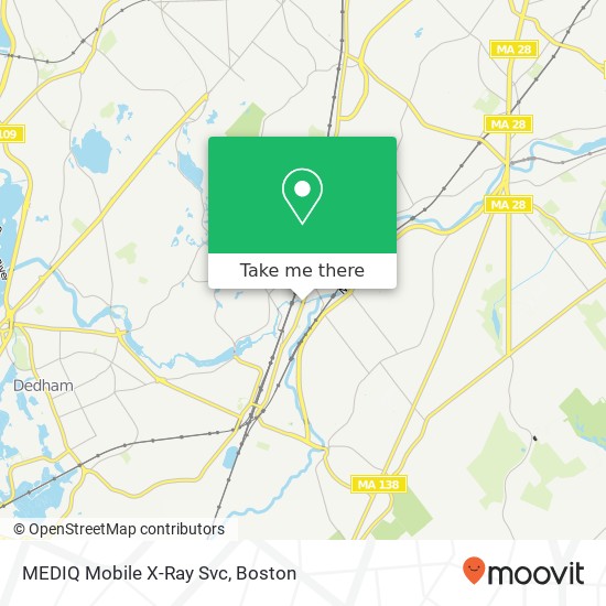 MEDIQ Mobile X-Ray Svc map