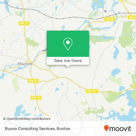 Buono Consulting Services map