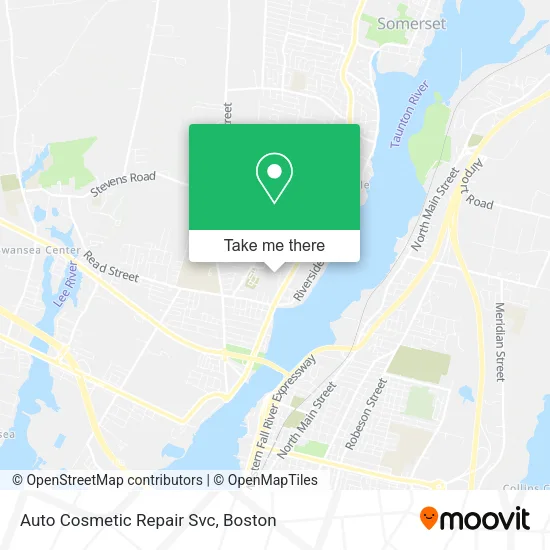 Mapa de Auto Cosmetic Repair Svc