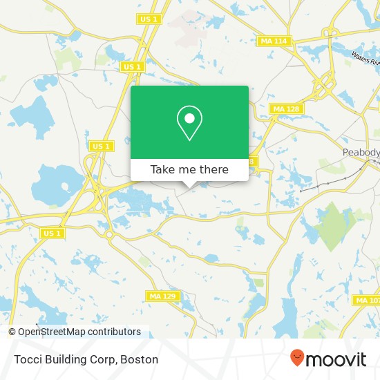 Tocci Building Corp map