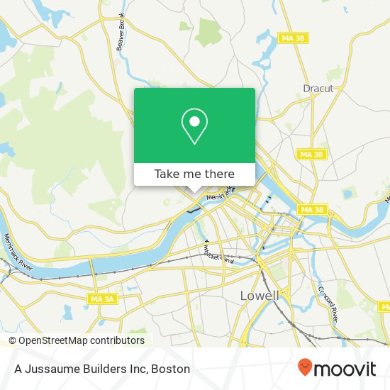 A Jussaume Builders Inc map