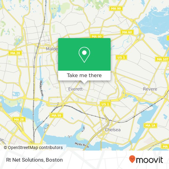 Mapa de Rt Net Solutions