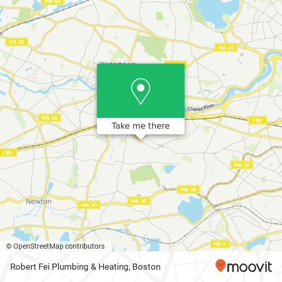 Mapa de Robert Fei Plumbing & Heating