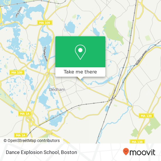 Dance Explosion School map