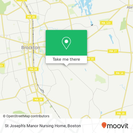 St Joseph's Manor Nursing Home map