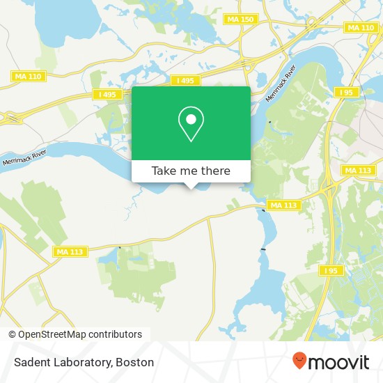 Mapa de Sadent Laboratory