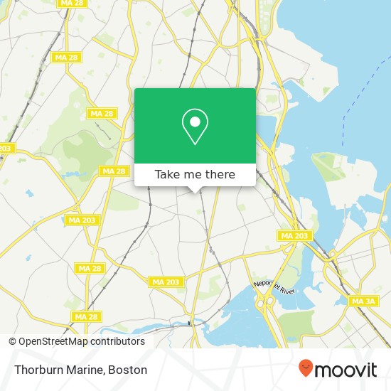 Thorburn Marine map
