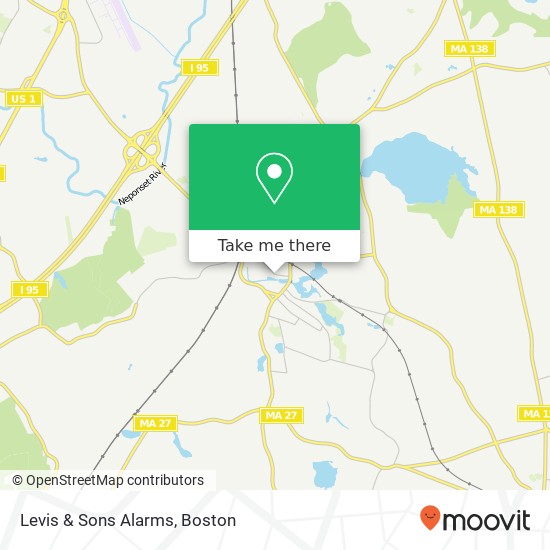 Levis & Sons Alarms map