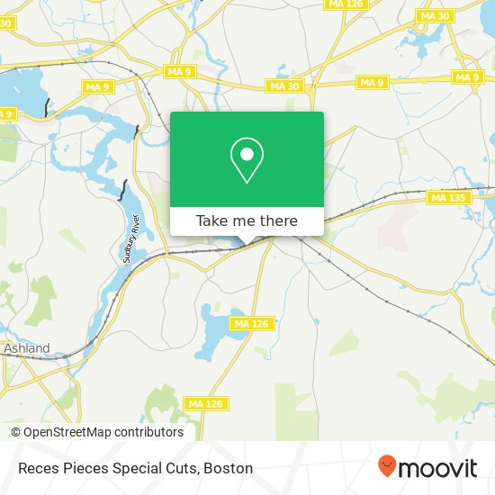 Reces Pieces Special Cuts map