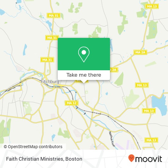 Faith Christian Ministries map