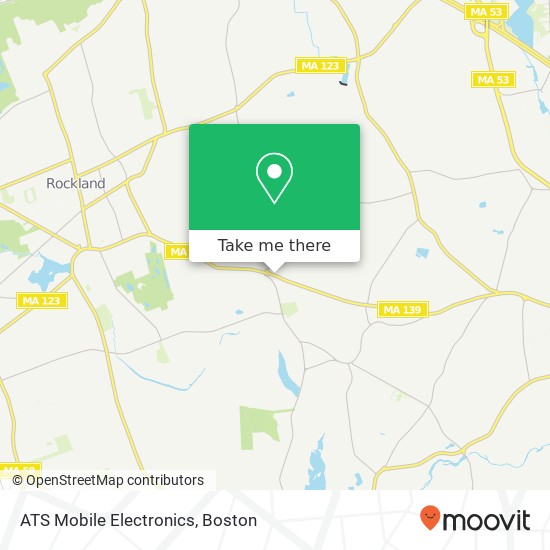 Mapa de ATS Mobile Electronics