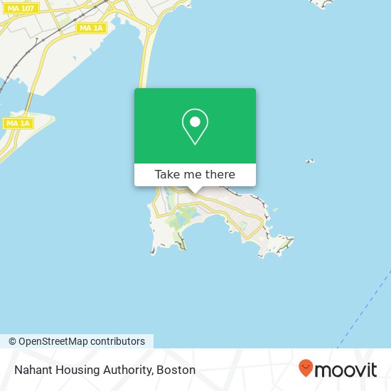 Mapa de Nahant Housing Authority