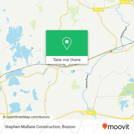 Stephen Mullane Construction map