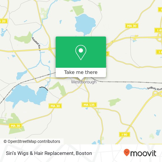 Mapa de Siri's Wigs & Hair Replacement