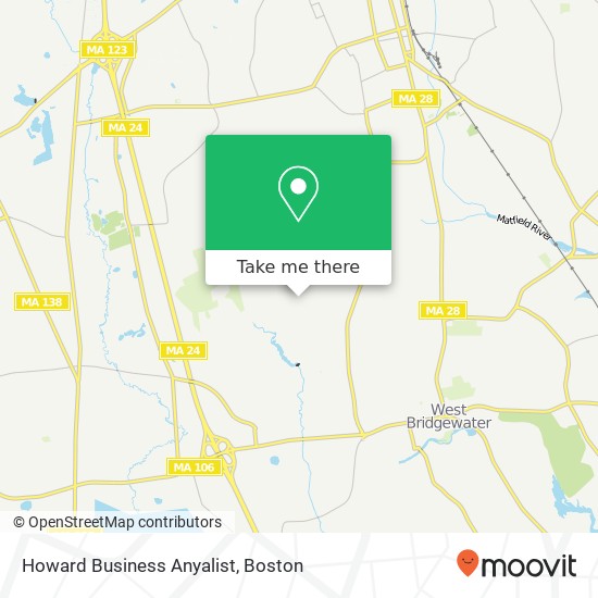 Howard Business Anyalist map