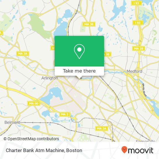 Charter Bank Atm Machine map