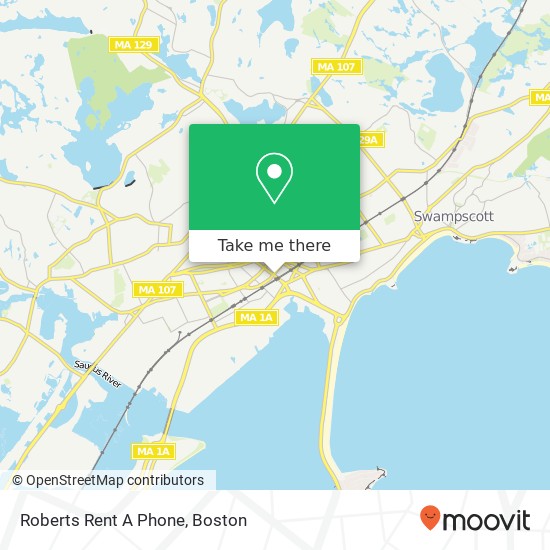 Mapa de Roberts Rent A Phone