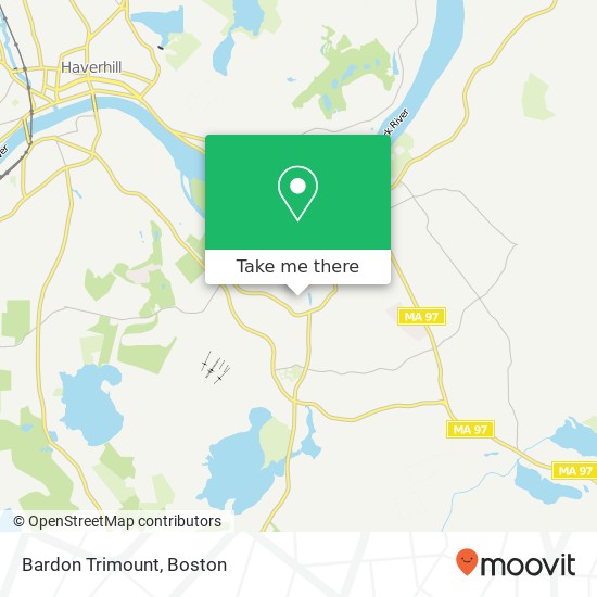 Mapa de Bardon Trimount