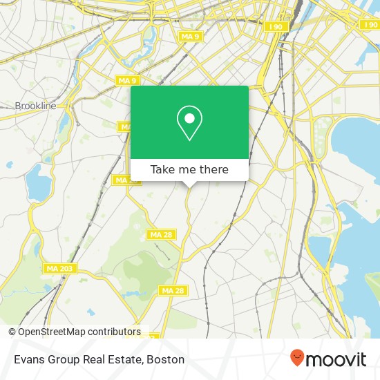 Mapa de Evans Group Real Estate