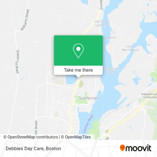 Debbies Day Care map