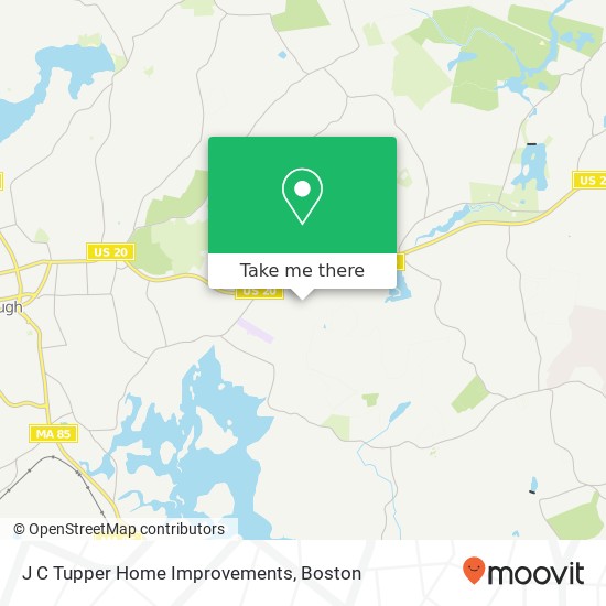 Mapa de J C Tupper Home Improvements