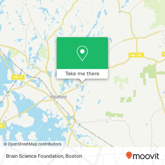 Mapa de Brain Science Foundation