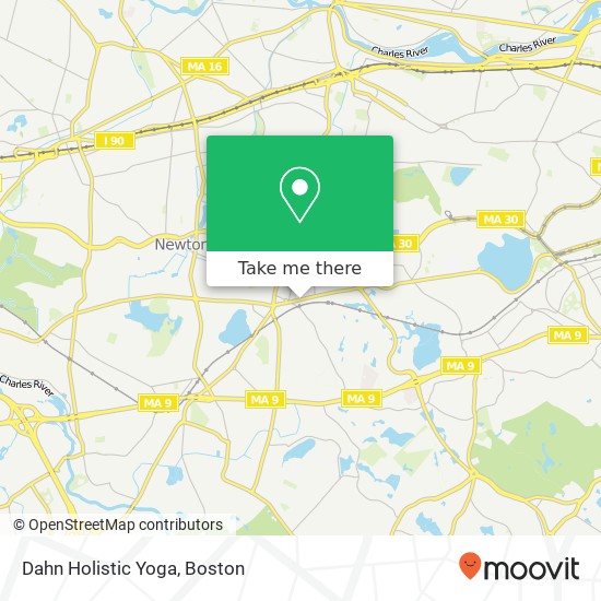 Dahn Holistic Yoga map