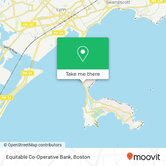 Equitable Co-Operative Bank map