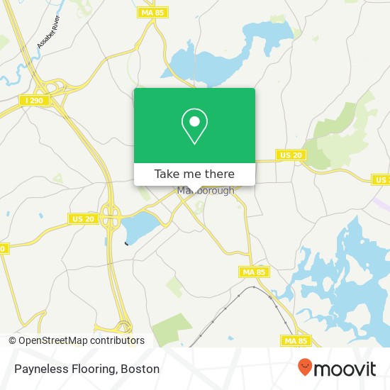 Mapa de Payneless Flooring