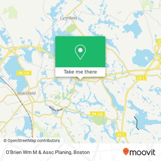 O'Brien Wm M & Assc Planing map