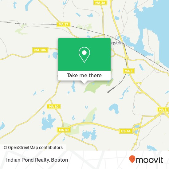 Mapa de Indian Pond Realty