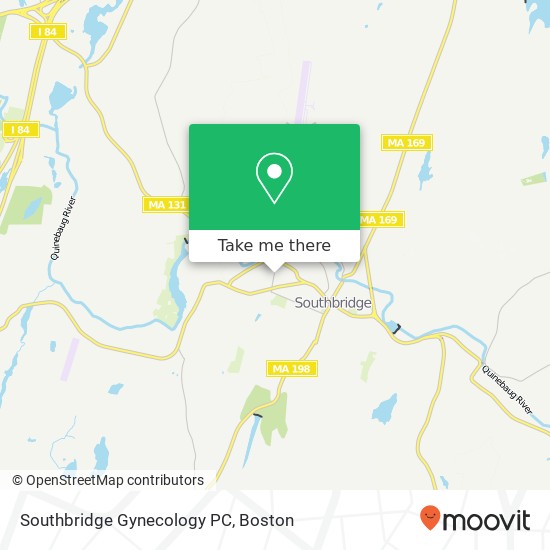 Southbridge Gynecology PC map