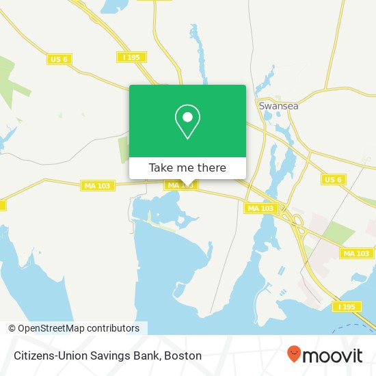 Citizens-Union Savings Bank map