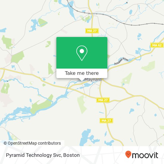 Pyramid Technology Svc map