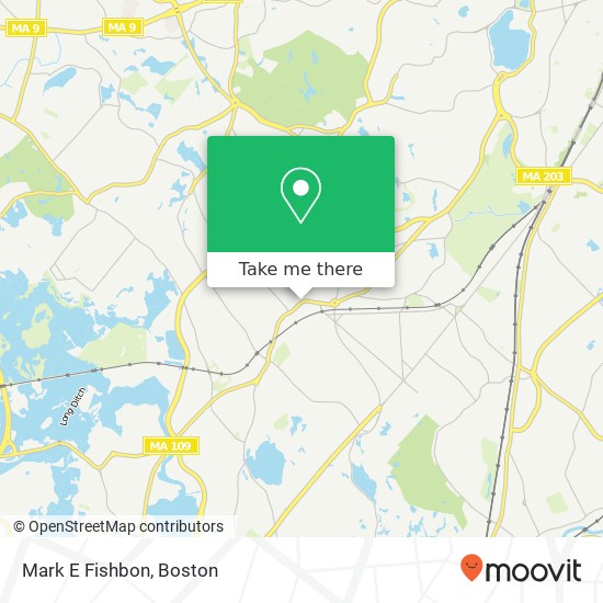 Mark E Fishbon map