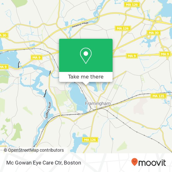 Mapa de Mc Gowan Eye Care Ctr