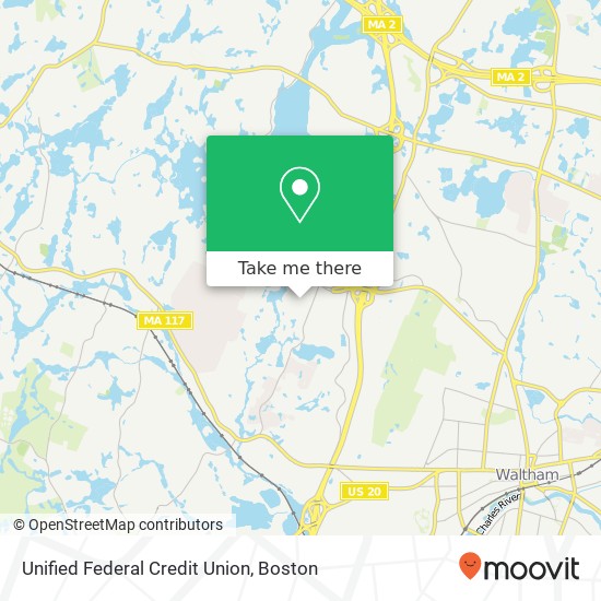 Mapa de Unified Federal Credit Union