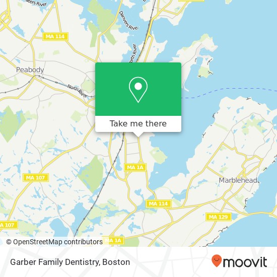 Mapa de Garber Family Dentistry