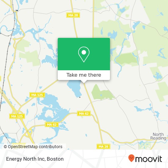 Energy North Inc map