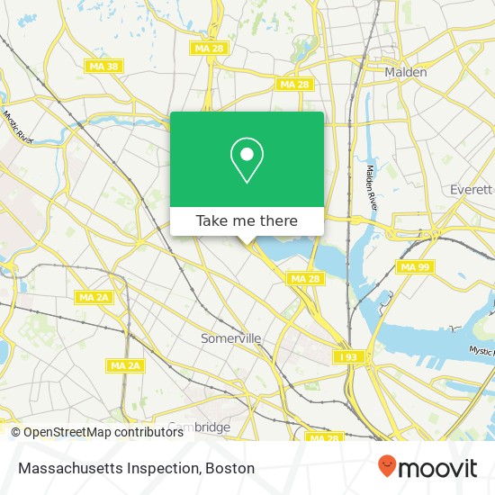 Massachusetts Inspection map