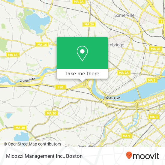 Micozzi Management Inc. map